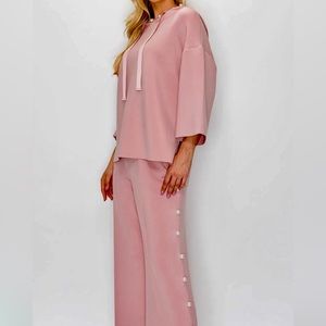 Scuba pearl hoodie and sweatpants